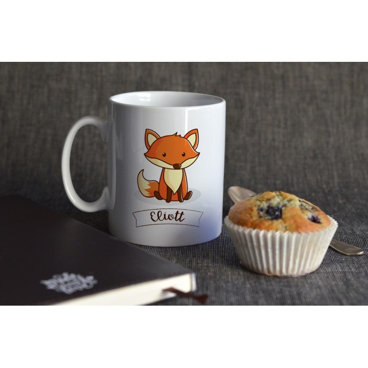 Mug Renard Personnalisable avec prénom - Renard