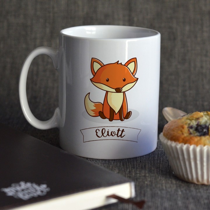 Mug Renard Personnalisable avec prénom - Renard