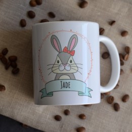 Mug Lapin Personnalisable avec prénom - Lapin