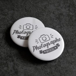 Badge Photographe Officiel
