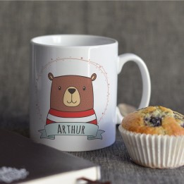 Mug Ours Personnalisable avec prénom - Ours