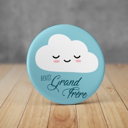 Badge Nuage Bientôt Grand Frère