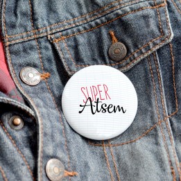 Badge Super Atsem - Badge École