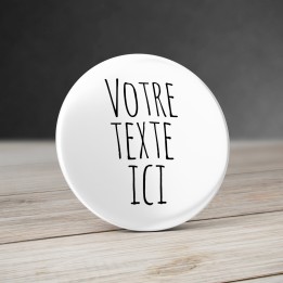 Badge personnalisable