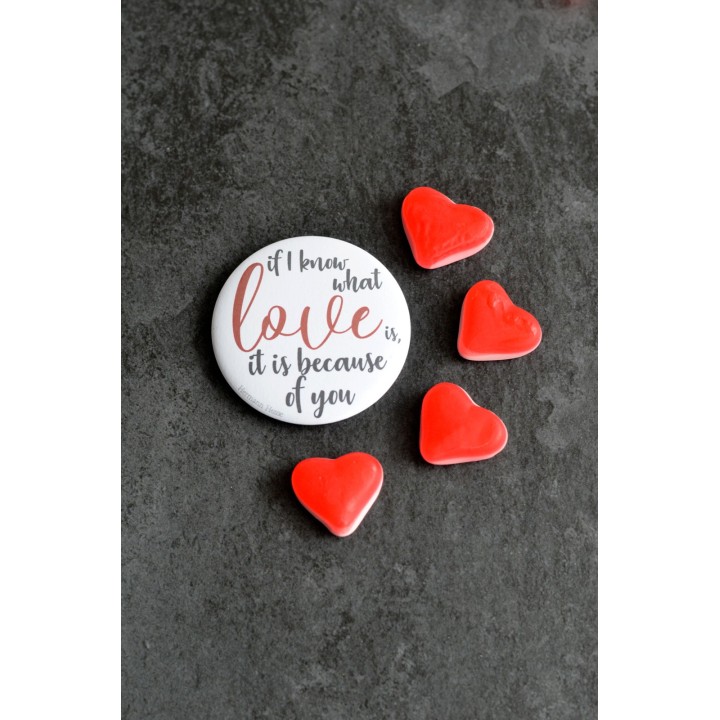 Badge citation Amour
