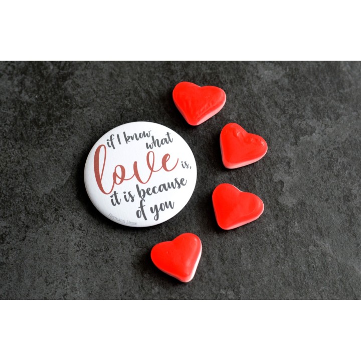 Badge citation Amour