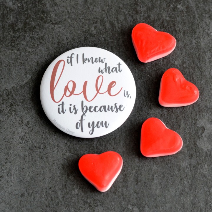 Badge citation Amour