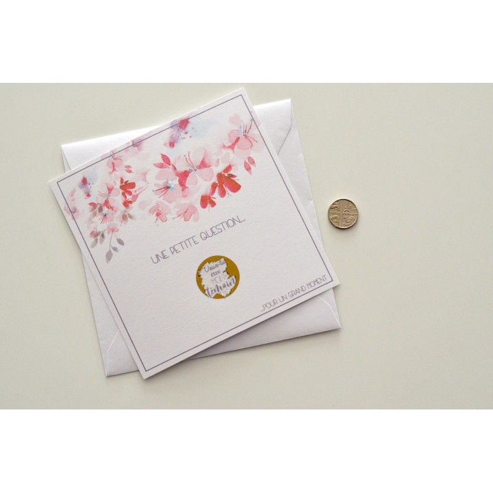 Carte à gratter pour grandes occasions - Parrain, témoin