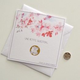 Carte à gratter pour grandes occasions - Parrain, témoin