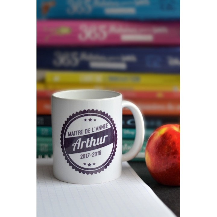 Mug Maître de l'année - Personnalisable