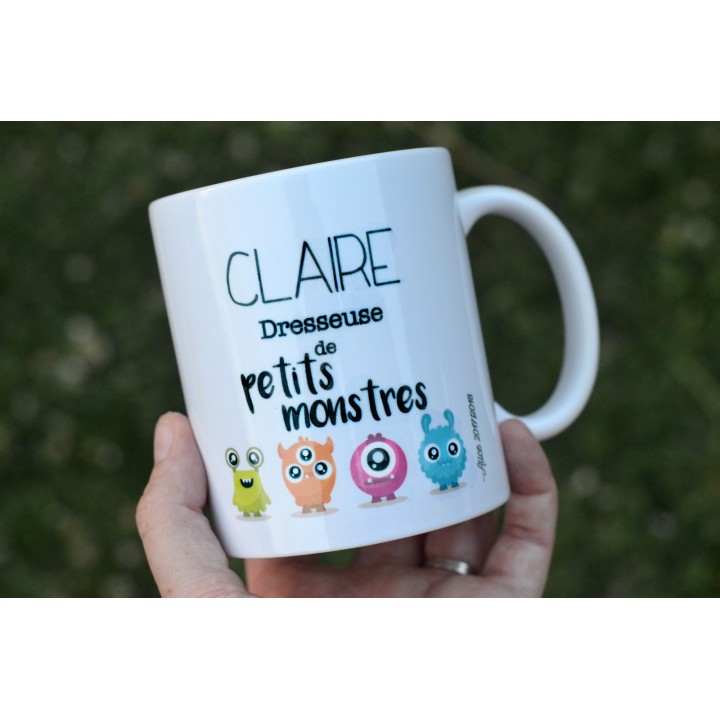 Mug Dresseuse de petits monstres - Maitresse