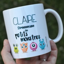 Mug Dresseuse de petits monstres - Maitresse