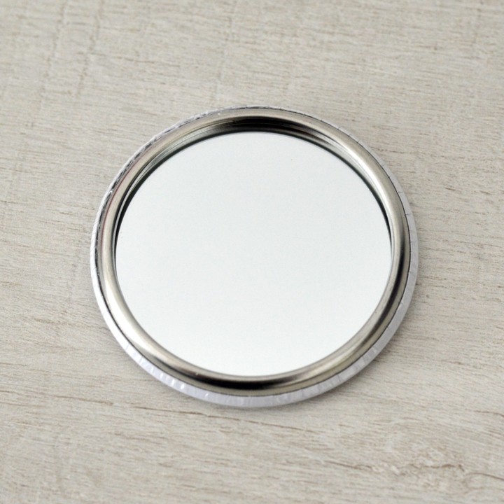 Miroir personnalisable pour mariage 58 mm