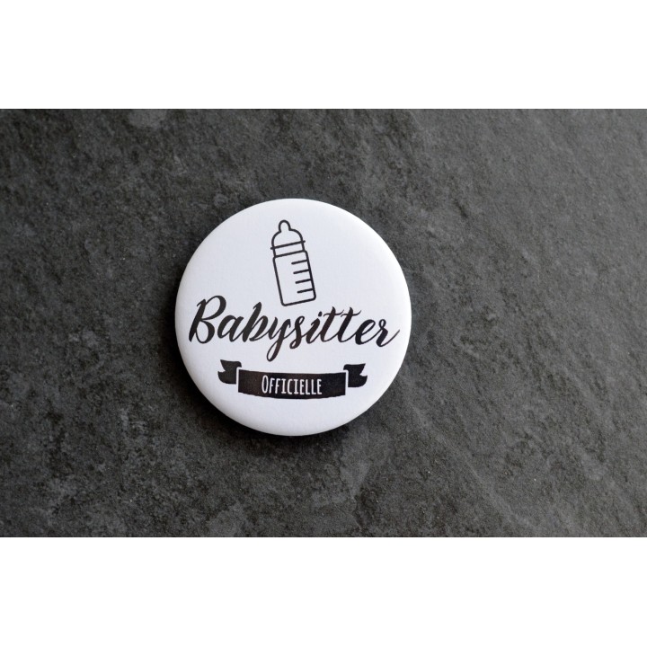 Badge Babysitter Officielle