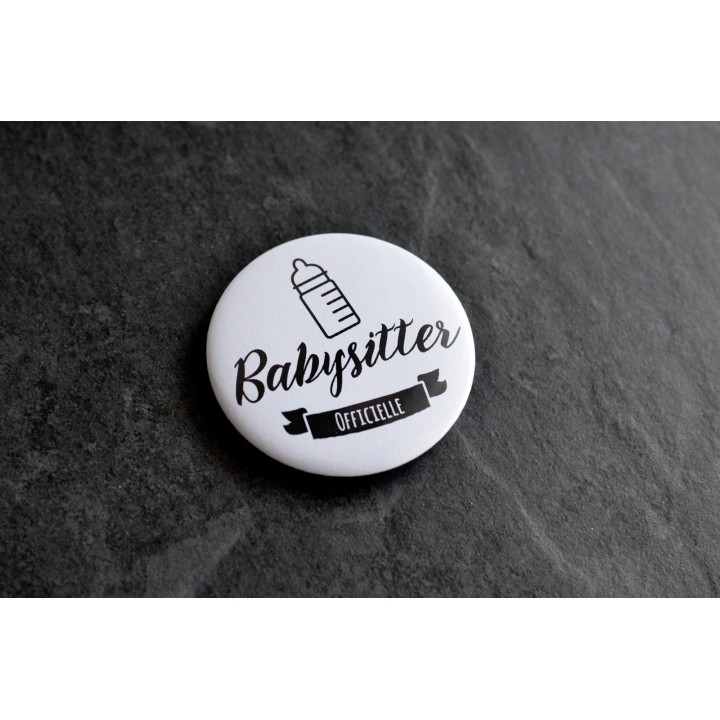 Badge Babysitter Officielle