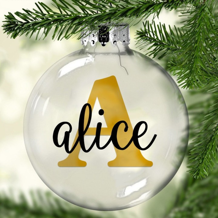 Boule de Noël Personnalisée