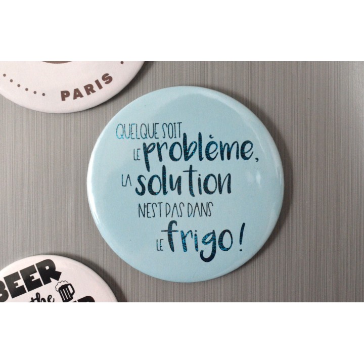 Aimant motivant pour bonnes résolutions