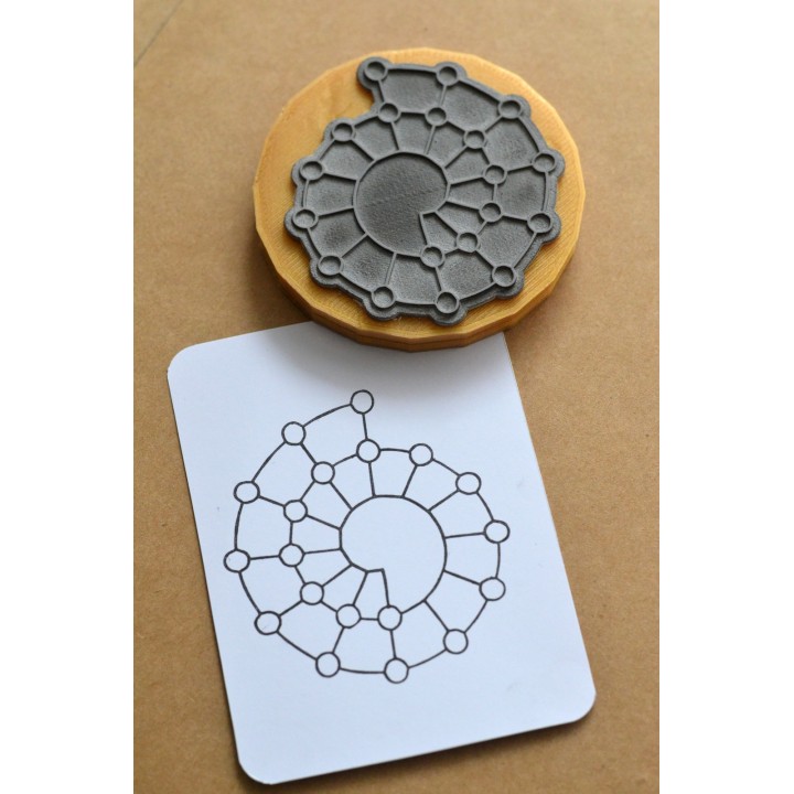 Tampon Spiraldex pour planner, Bullet journal, BuJo