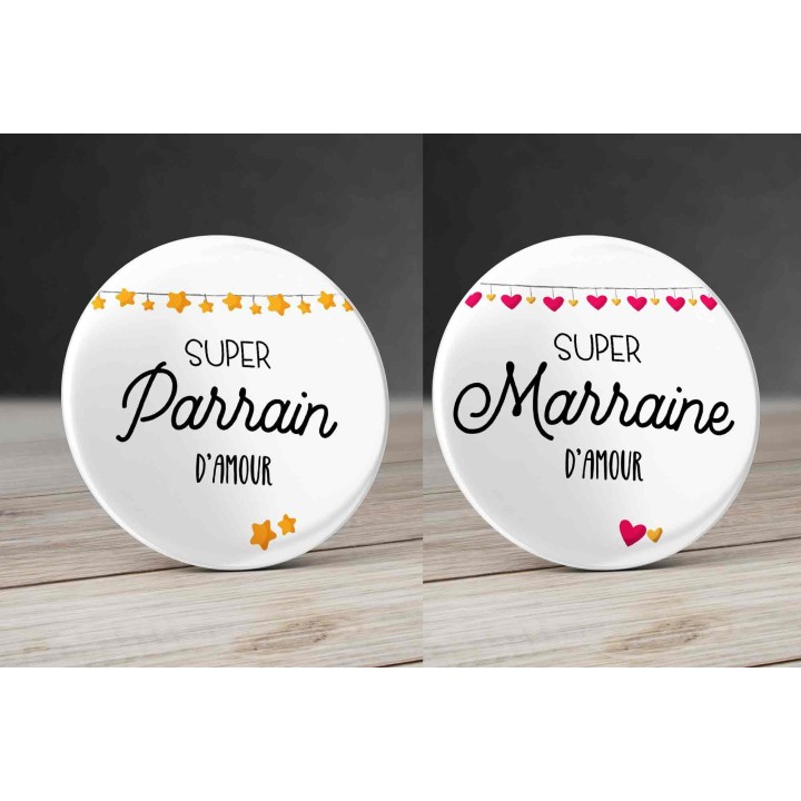Badge Super Marraine