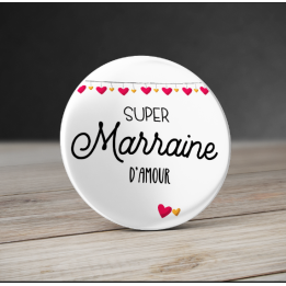 Badge Super Marraine
