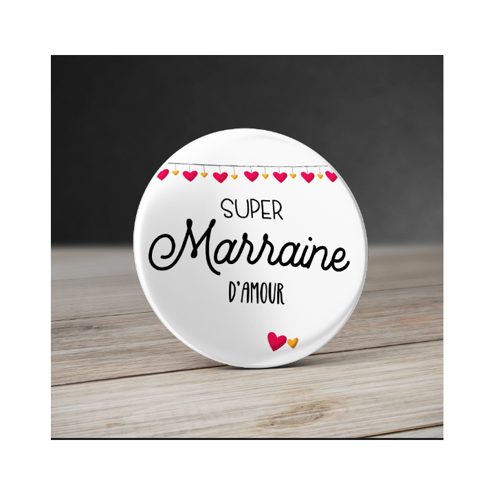 Badge Super Marraine
