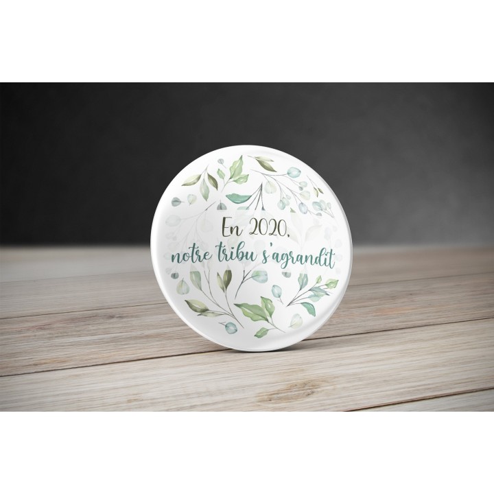Badge Eucalyptus personnalisé