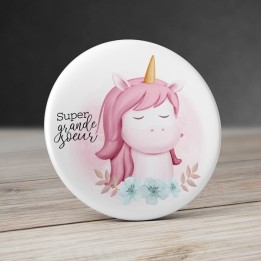 Badge Licorne personnalisé
