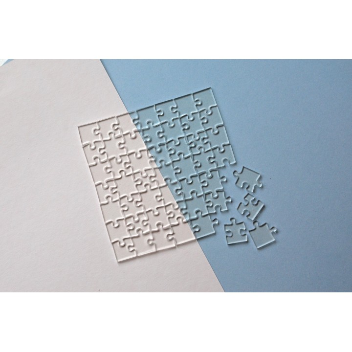 Puzzle transparent Casse-tête. Clear Jigsaw