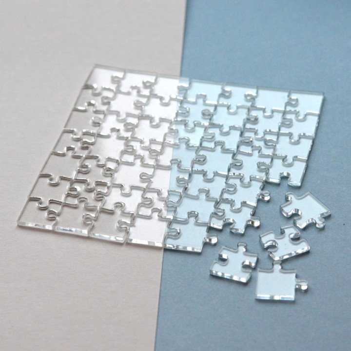 Puzzle transparent Casse-tête. Clear Jigsaw