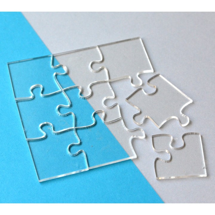 Puzzle transparent Casse-tête. Clear Jigsaw