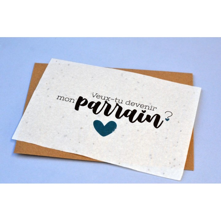 Carte à planter - Bonne fête Maman. Carte ensemencée Fête des mères