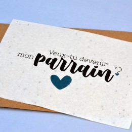 Carte à planter - Bonne fête Maman. Carte ensemencée Fête des mères