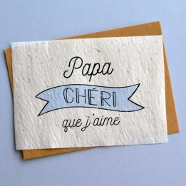Carte à planter - Bonne fête Maman. Carte ensemencée Fête des mères