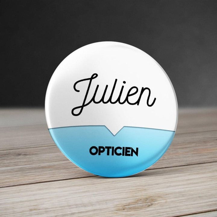 Badge Personnalisé Métier - Badge Métier personnalisable