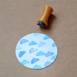 Mini Tampon Nuage pour bullet journal et papeterie créative