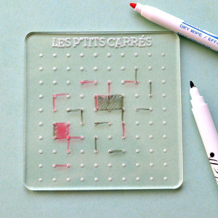 Jeu des petits carrés Pipopipette - Zéro Déchet