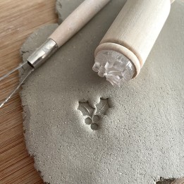 Tampon pour céramique Houx