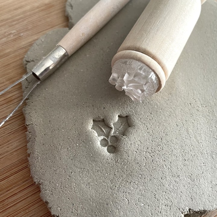 Tampon pour céramique Houx