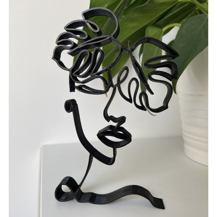 Décoration Minimaliste Femme Monstera