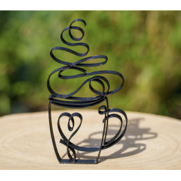Décoration Minimaliste Tasse coeur