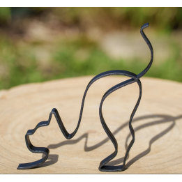 Décoration Minimaliste Chat qui s'étire