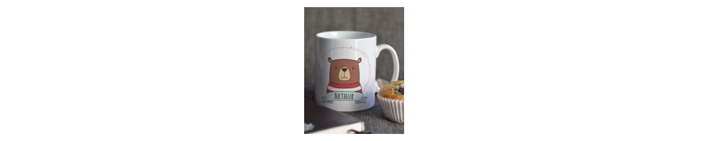 Mugs personnalisés - Cadeaux originaux