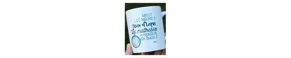 Idées cadeaux Merci Maitresse - Merci Maitre - Atsem - Nounou