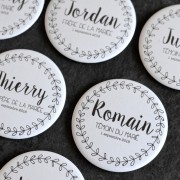 Badges Mariage