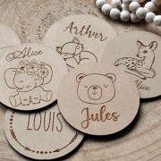 Carte étape Naissance